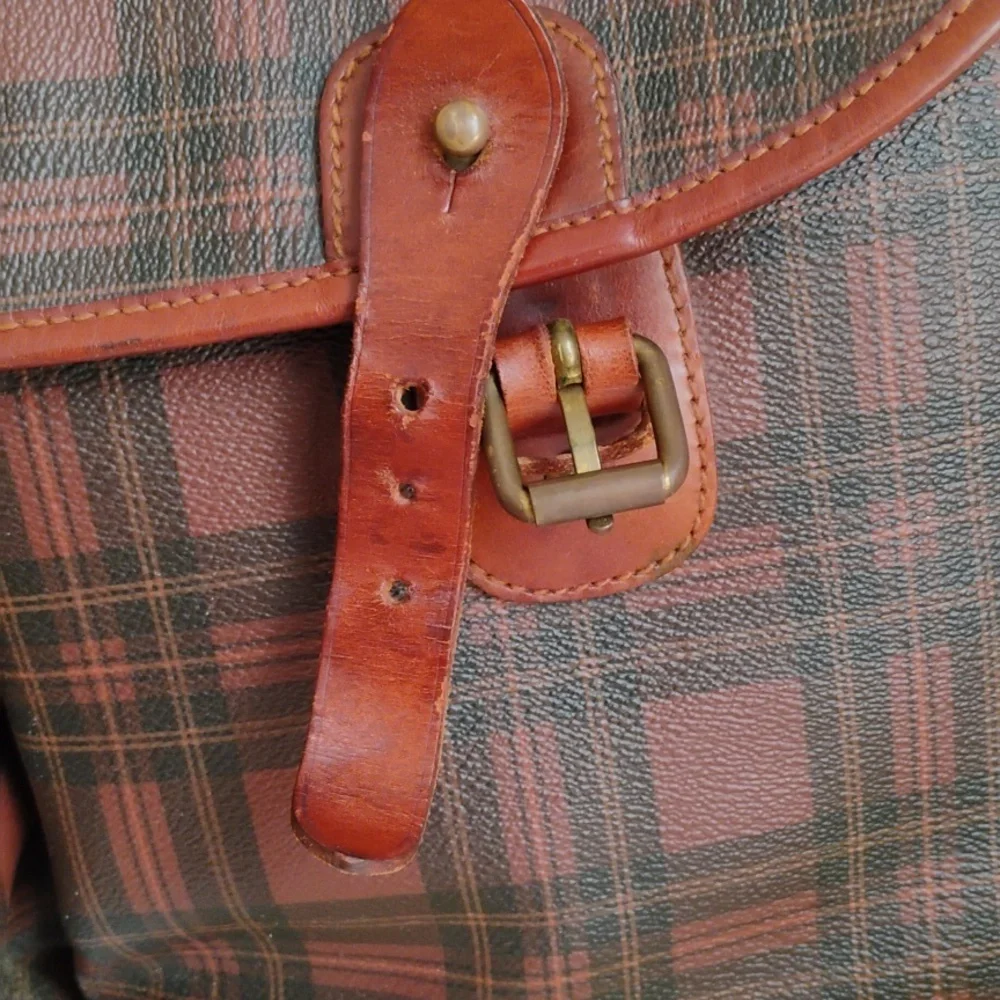 Polo Ralph Lauren Tartan Plaid Satchel.